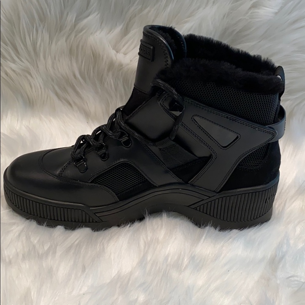 MICHAEL KORS Brooke Fur Chunky Hiking Ski Boot - Picture 4 of 11